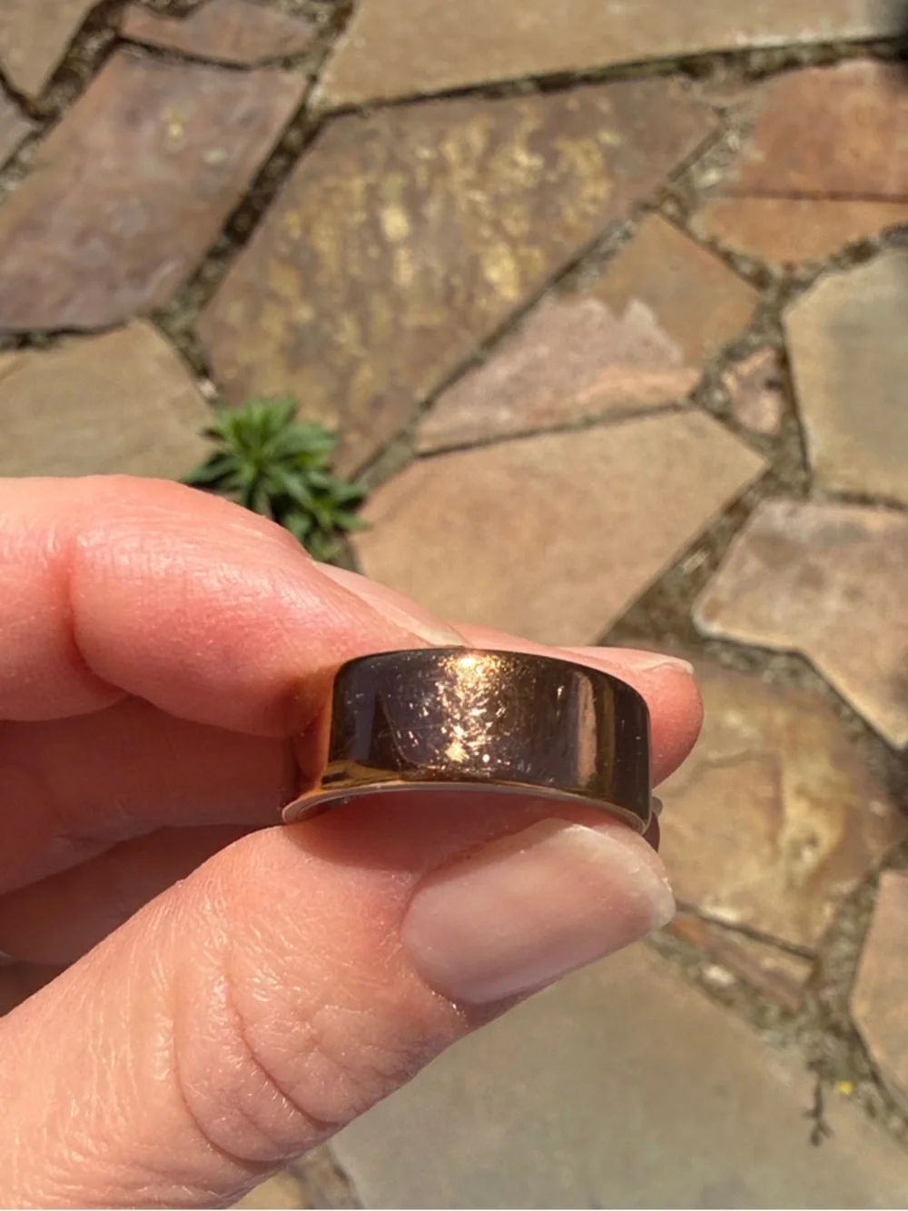 Oura gen 4 rose gold size 7